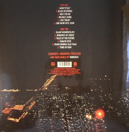 VANGELIS Blade Runner (Soundtrack) Rhino - Image 2