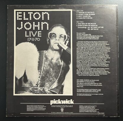 Elton John – Elton John Live 17-11-70 - Image 3