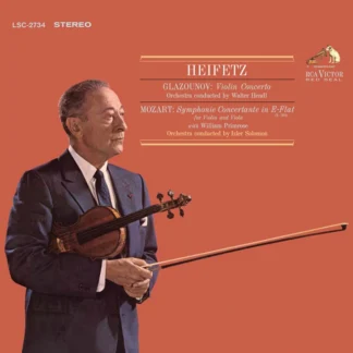 Jascha Heifetz / Walter Hendl / Izler Solomon / William Primrose - Glazounov / Mozart