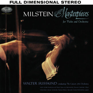Nathan Milstein - Masterpieces For Violin And Orchestra