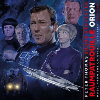 Peter Thomas Sound Orchester OST Raumpatrouille Orion - Music From The Original TV Series Black Vinyl Edition